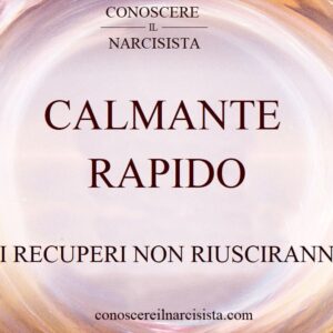 CALMANTE RAPIDO - I RECUPERI NON RIUSCIRANNO