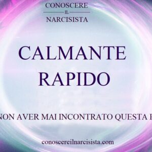CALMANTE RAPIDO - VORREI NON AVER MAI INCONTRATO QUESTA PERSONA